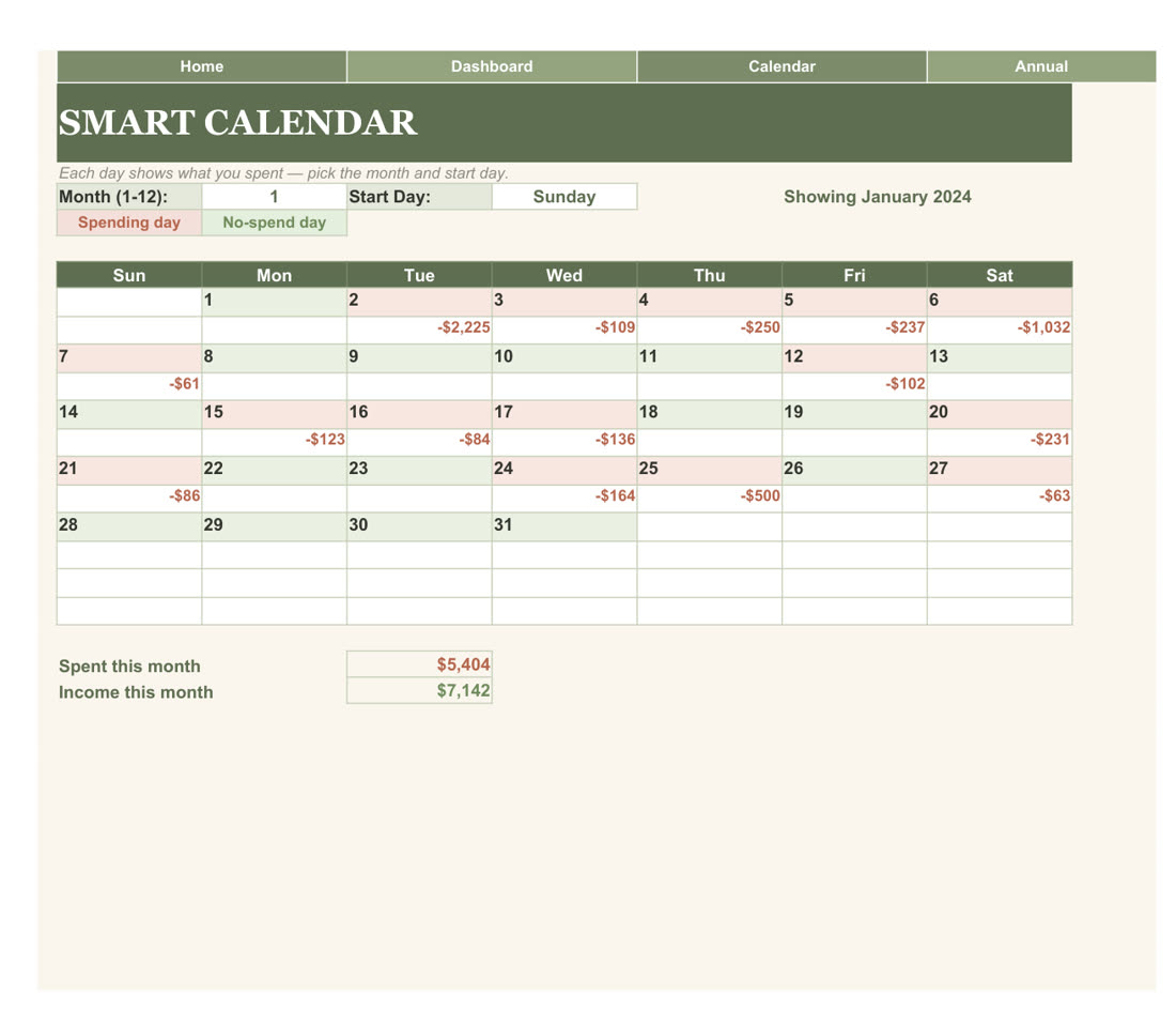 Calendar